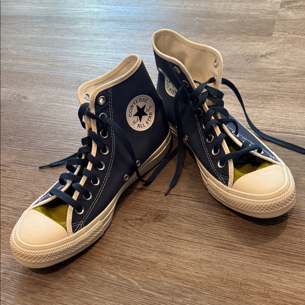 Converse Black and White High-Top Sneakers